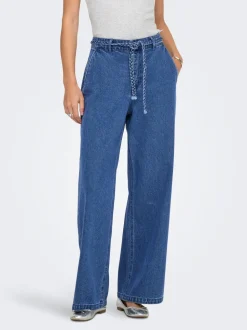 ONLARLENE Høy midje Wide Leg Fit Jeans