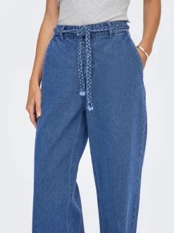 ONLARLENE Høy midje Wide Leg Fit Jeans