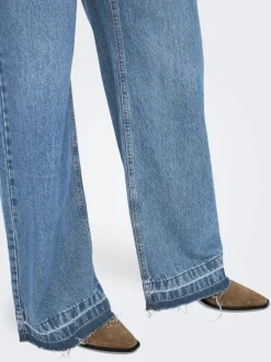 ONLBAILEY Høy midje Wide Leg Fit Jeans