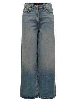 ONLBAXTER Middels høy midje Wide Leg Fit Jeans