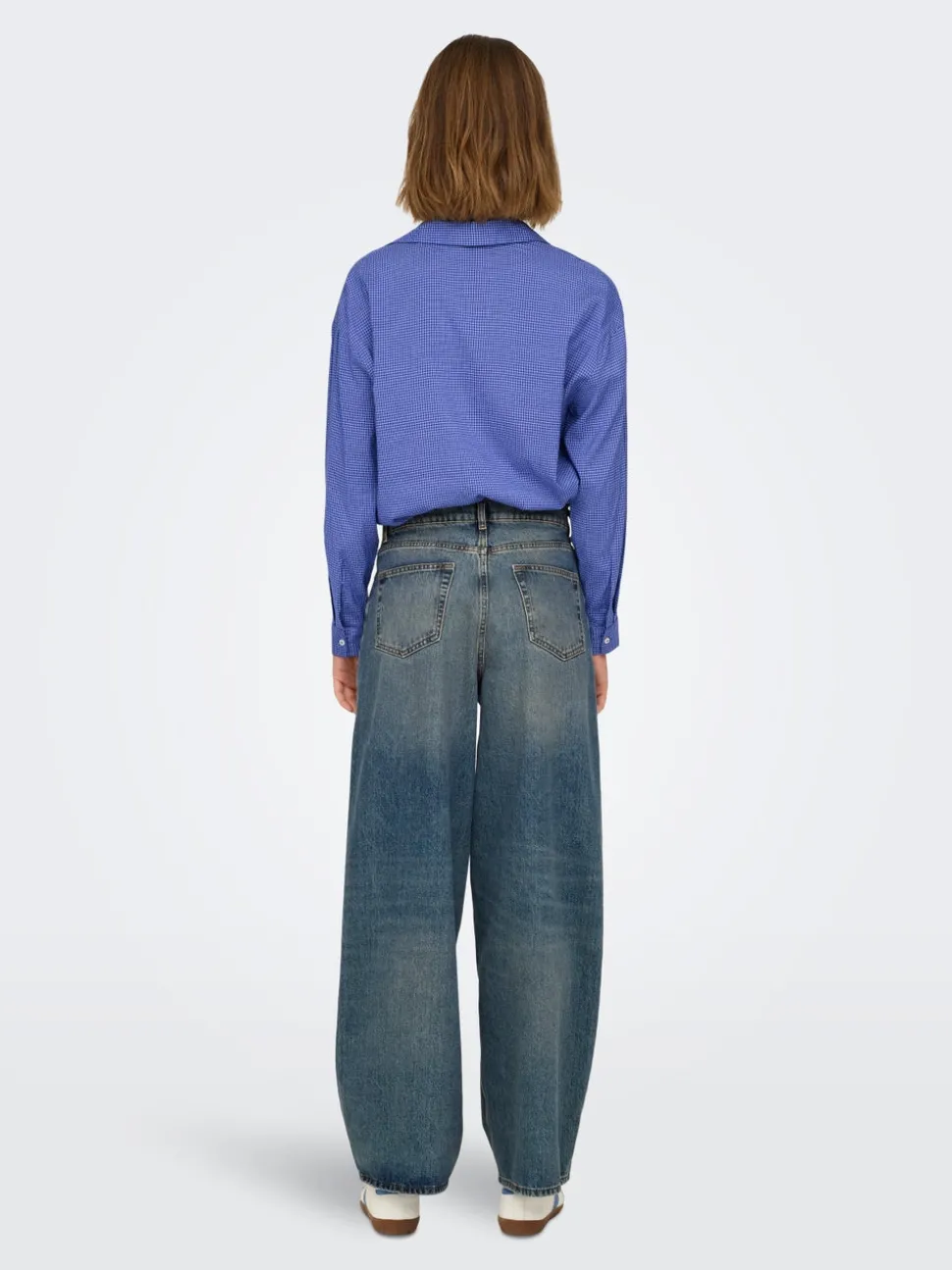 ONLBAXTER Middels høy midje Wide Leg Fit Jeans