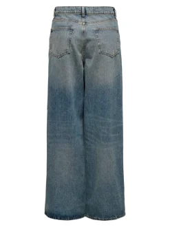 ONLBAXTER Middels høy midje Wide Leg Fit Jeans