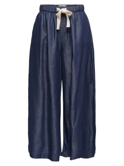ONLBEA Høy midje Wide Leg Fit Ankellengde Jeans