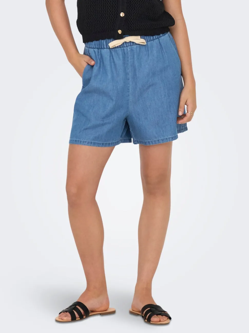 ONLBEA Straight Fit Denimshorts