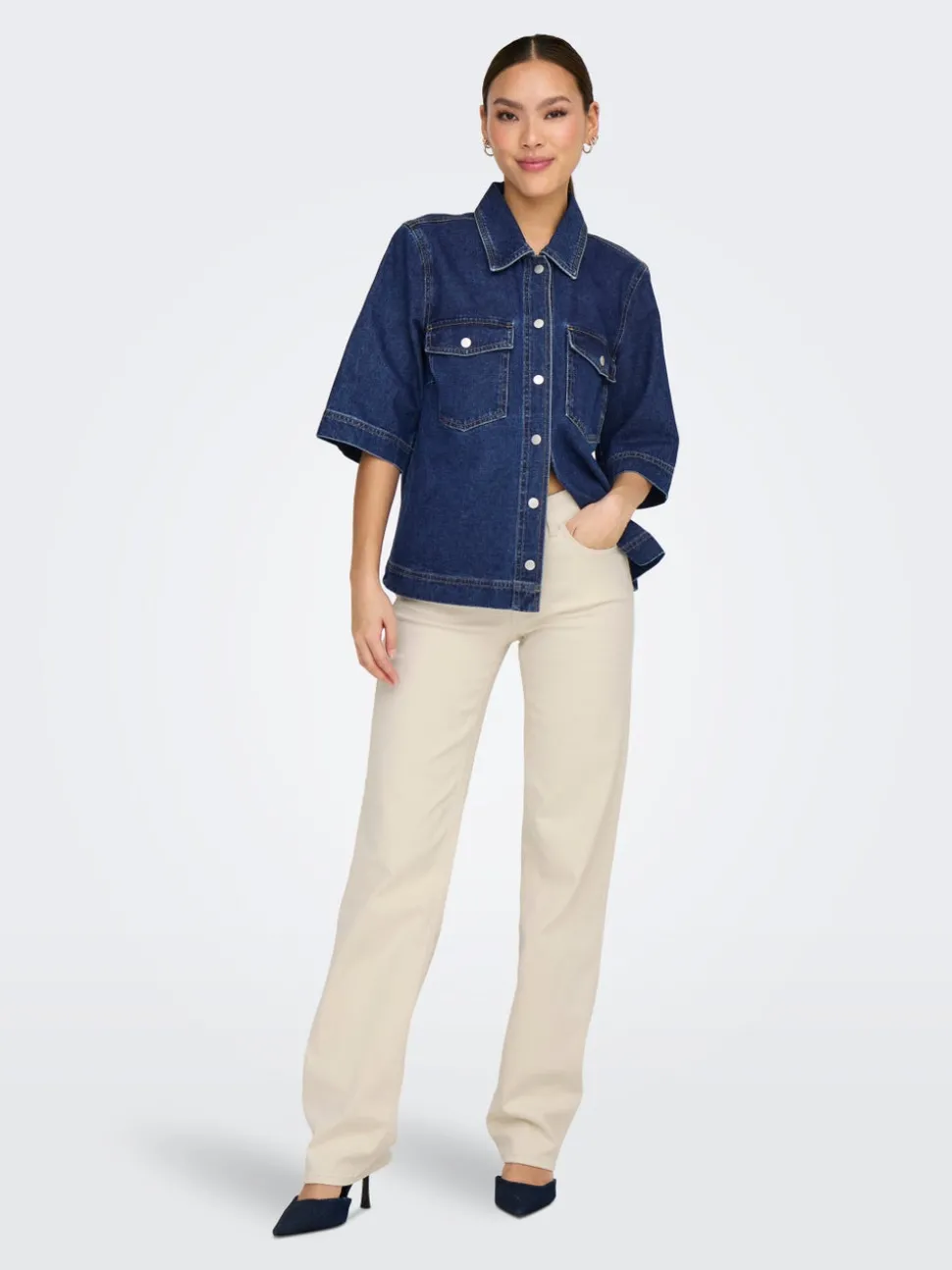 ONLBELLE Denimskjorte