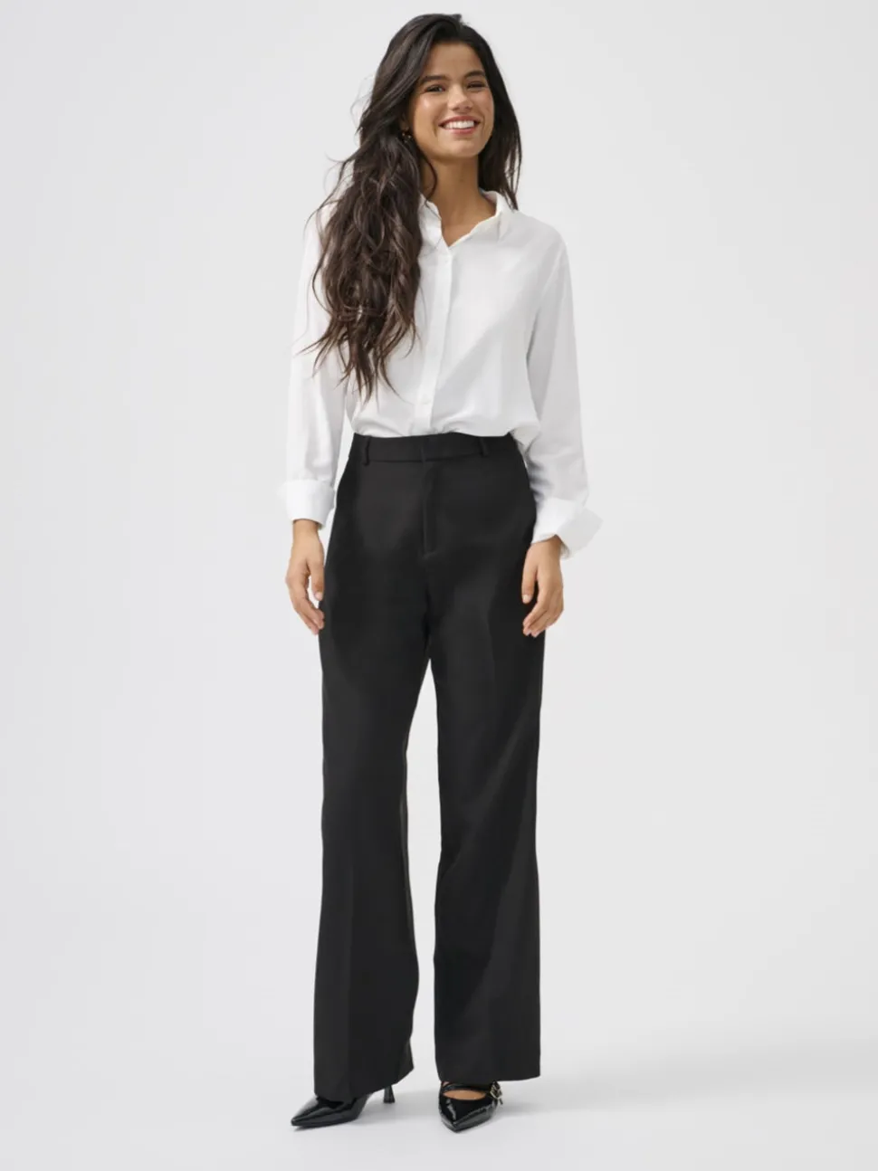 ONLBERRY Wide Leg Fit Bukser med vide ben