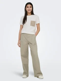 ONLBIANA Wide Leg Fit Chinobukse