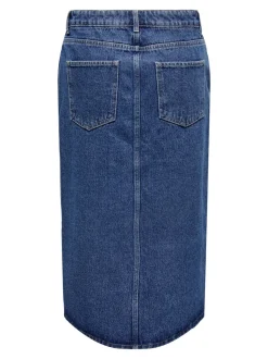 ONLBIANCA Denim Denimskjørt Midiskjørt