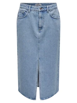 ONLBIANCA Denim Denimskjørt Midiskjørt