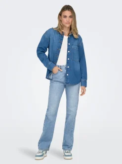 ONLBILLIE Høy midje Straight Fit Jeans
