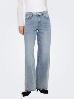ONLBLISS Middels høy midje Wide Leg Fit Jeans