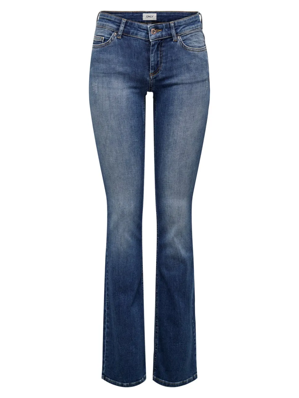 ONLBLUSH Lav midje Flared Fit Jeans