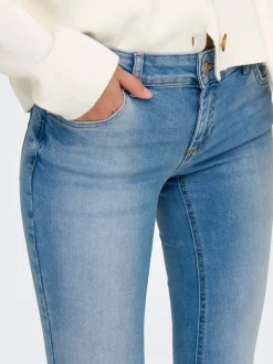 ONLBLUSH Lav midje Flared Fit Jeans