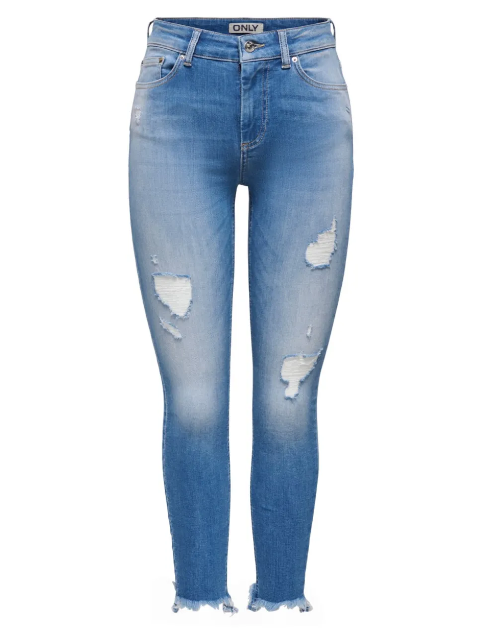 ONLBLUSH Middels høy midje Skinny Fit Ankellengde Jeans