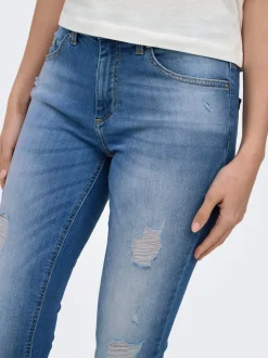 ONLBLUSH Middels høy midje Skinny Fit Ankellengde Jeans