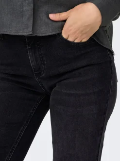 ONLBLUSH Middels høy midje Straight Fit Jeans