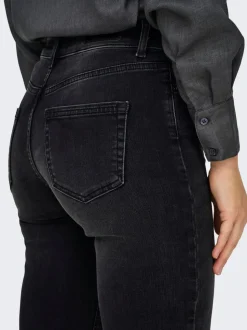 ONLBLUSH Middels høy midje Straight Fit Jeans