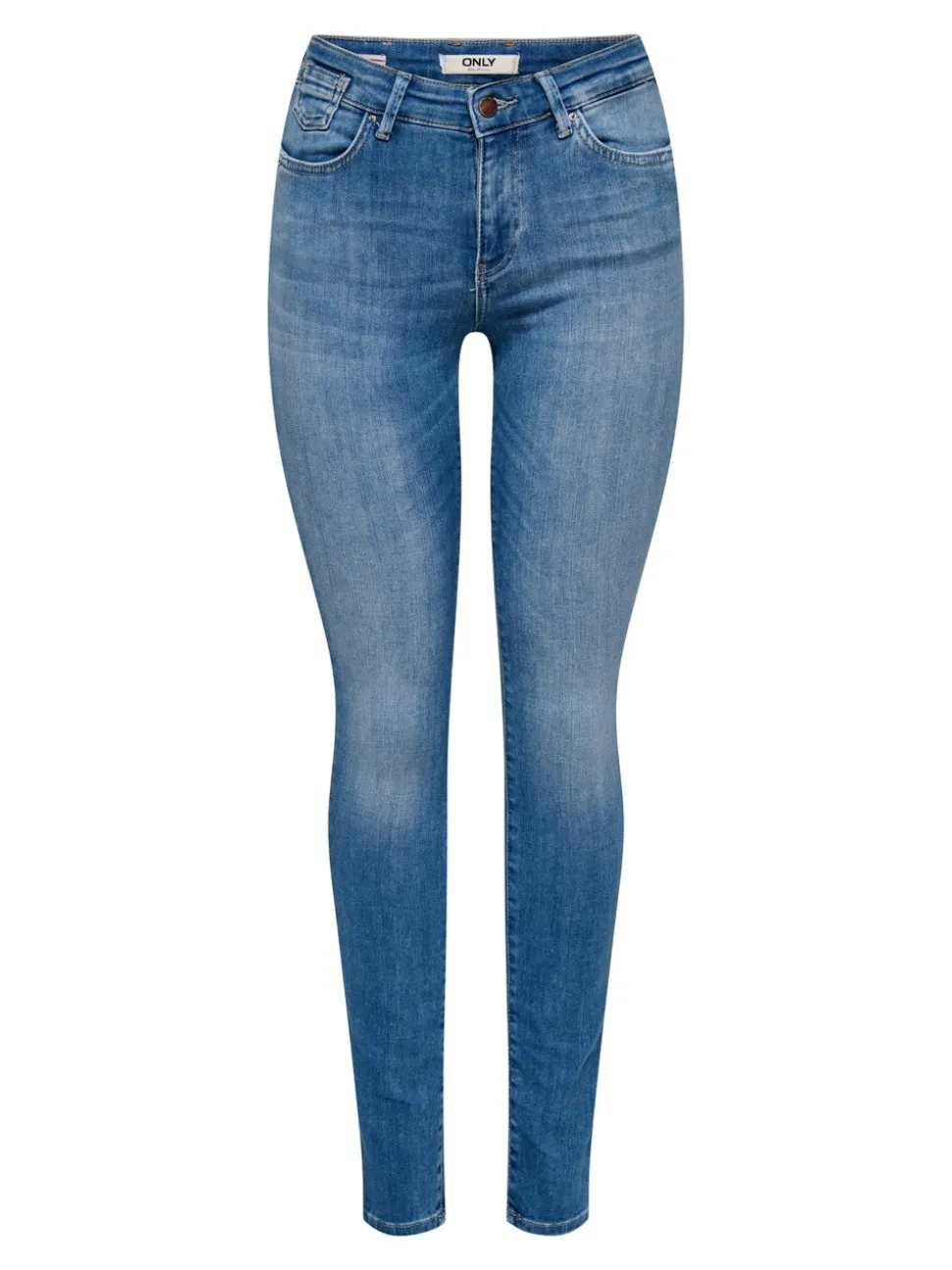 ONLBLUSH Middels høy midje Skinny Fit Jeans