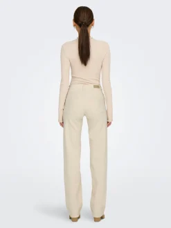 ONLBLUSH Middels høy midje Straight Fit Jeans