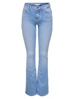 ONLBLUSH Middels høy midje Flared Fit Jeans