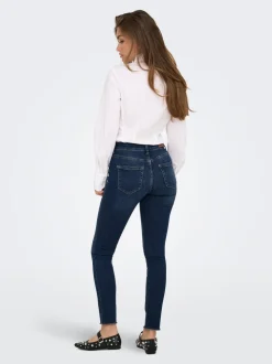 ONLBLUSH Middels høy midje Skinny Fit Ankellengde Jeans