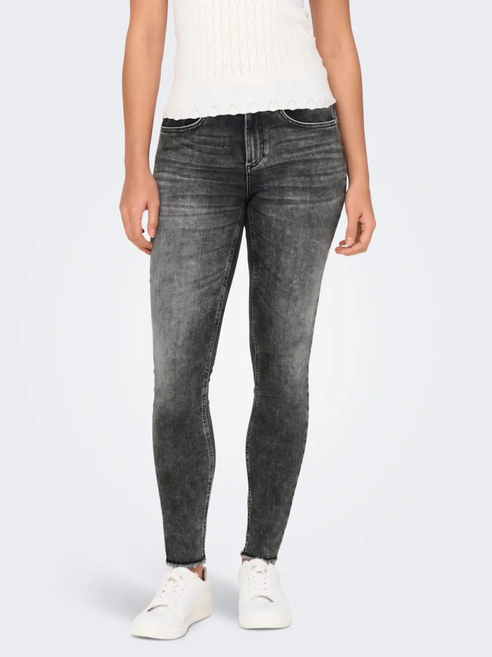ONLBLUSH Middels høy midje Skinny Fit Ankellengde Jeans