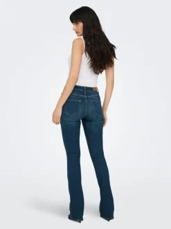 ONLBLUSH Middels høy midje Flared Fit Jeans