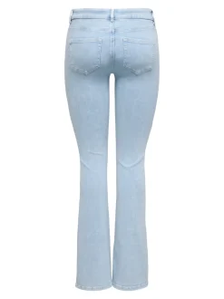 ONLBLUSH Middels høy midje Flared Fit Jeans
