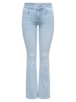 ONLBLUSH Middels høy midje Flared Fit Jeans