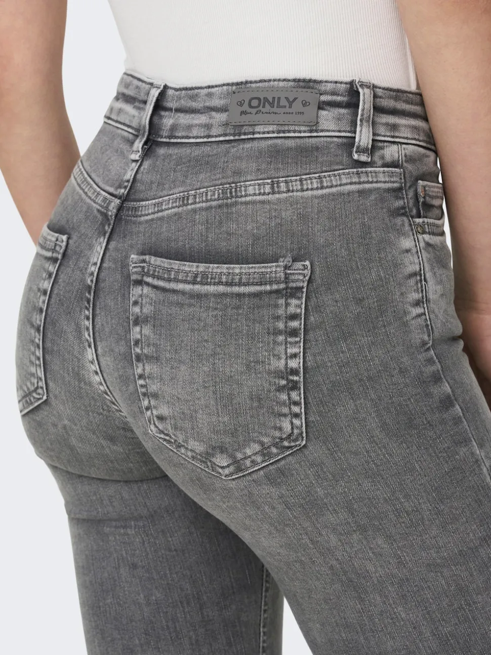 ONLBLUSH Middels høy midje Skinny Fit Ankellengde Jeans