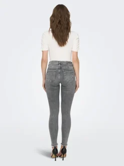 ONLBLUSH Middels høy midje Skinny Fit Ankellengde Jeans