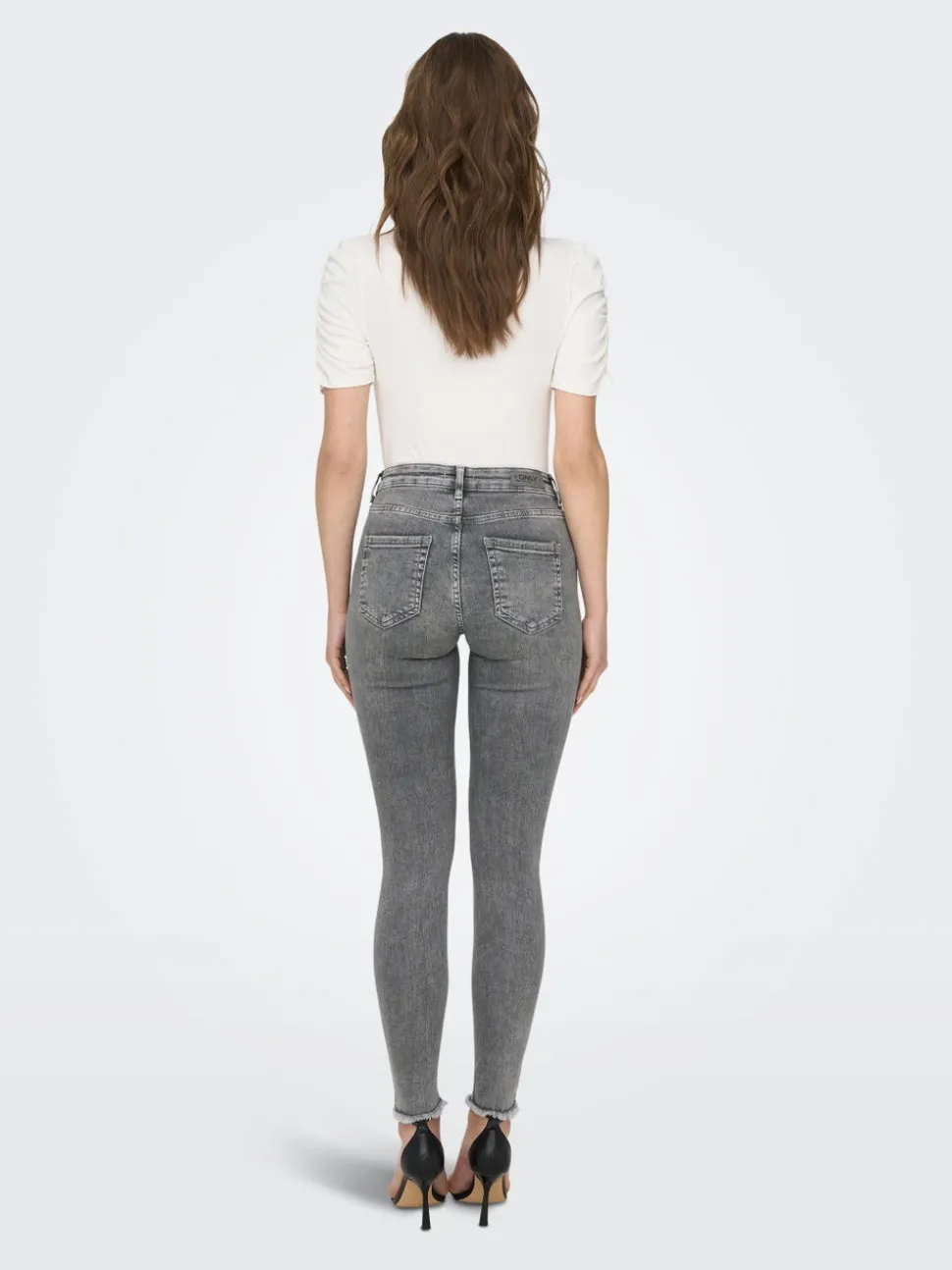 ONLBLUSH Middels høy midje Skinny Fit Ankellengde Jeans