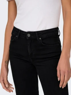 ONLBLUSH Middels høy midje Straight Fit Jeans
