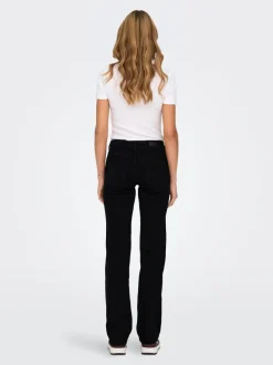 ONLBLUSH Middels høy midje Straight Fit Jeans