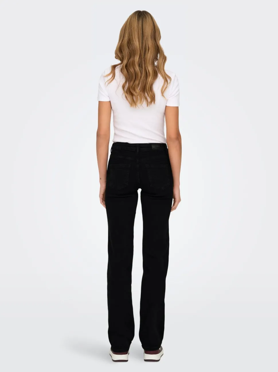 ONLBLUSH Middels høy midje Straight Fit Jeans