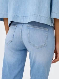 ONLBLUSH Middels høy midje Straight Fit Jeans