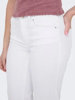 ONLBLUSH Middels høy midje Straight Fit Jeans