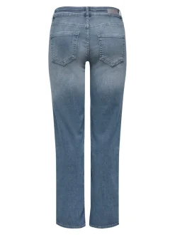 ONLBLUSH Middels høy midje Straight Fit Jeans