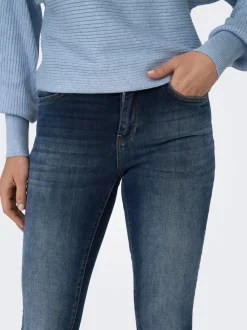 ONLBLUSH Middels høy midje Skinny Fit Jeans