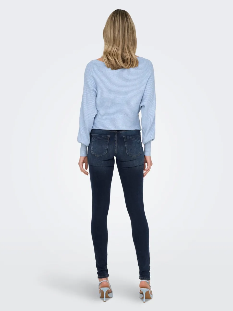 ONLBLUSH Middels høy midje Skinny Fit Jeans
