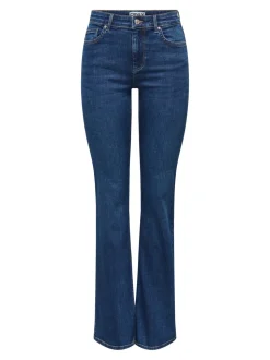 ONLBLUSH Middels høy midje Flared Fit Jeans