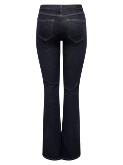 ONLBLUSH Middels høy midje Flared Fit Jeans