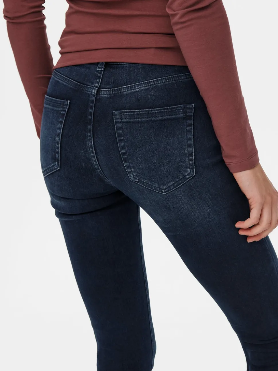 ONLBLUSH Middels høy midje Flared Fit Jeans