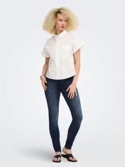 ONLBLUSH Middels høy midje Skinny Fit Jeans
