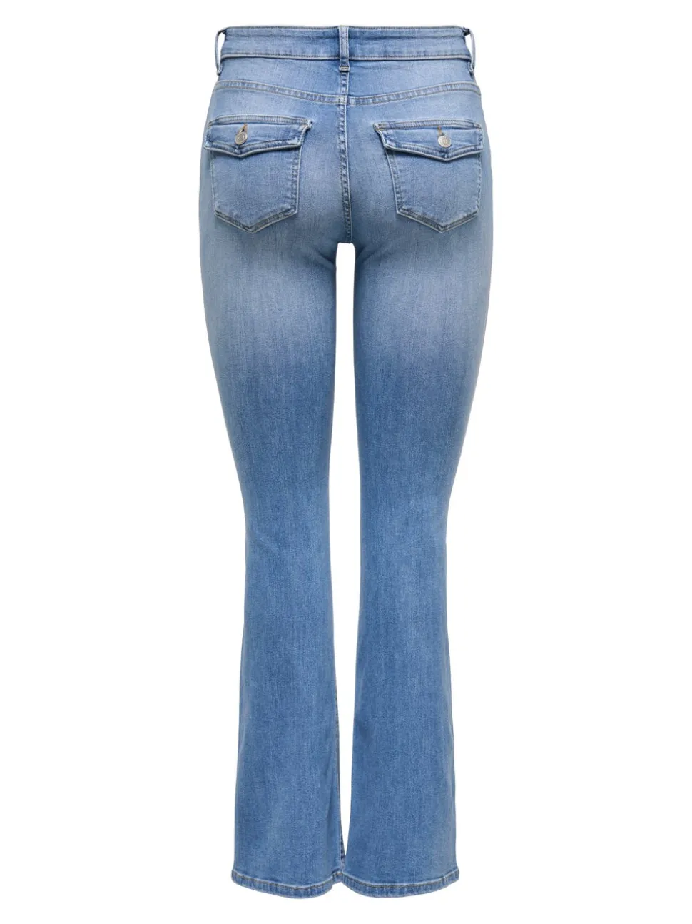 ONLBLUSH Middels høy midje Flared Fit Jeans