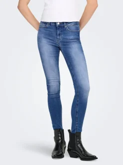 ONLBLUSH Middels høy midje Skinny Fit Ankellengde Jeans