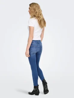 ONLBLUSH Middels høy midje Skinny Fit Ankellengde Jeans