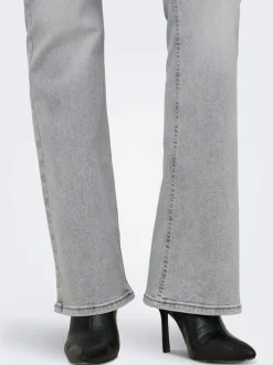 ONLBLUSH Middels høy midje Flared Fit Jeans