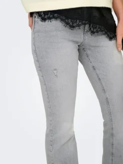 ONLBLUSH Middels høy midje Flared Fit Jeans