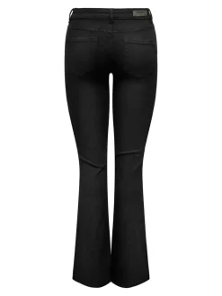 ONLBLUSH Middels høy midje Flared Fit Jeans
